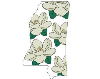 Magnolie w Mississippi Print
