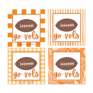 Go Vols Football ギフト タグ: 即時ダウンロード