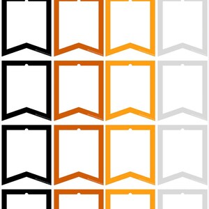 Halloween Ticket Variety Gift Tags: Instant Download