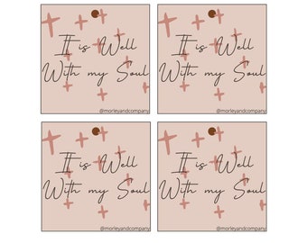 It Is Well Gift Tags: Instant Download