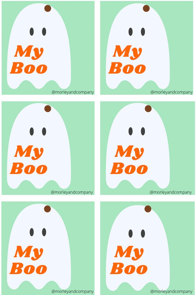 Hashtag Boo Tag My Boo Tags: Instant Download - Etsy