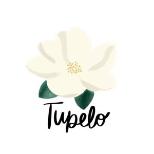 Tupelo, Mississippi Watercolor Magnolia Print