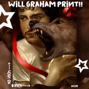 Will Graham en Winston-print
