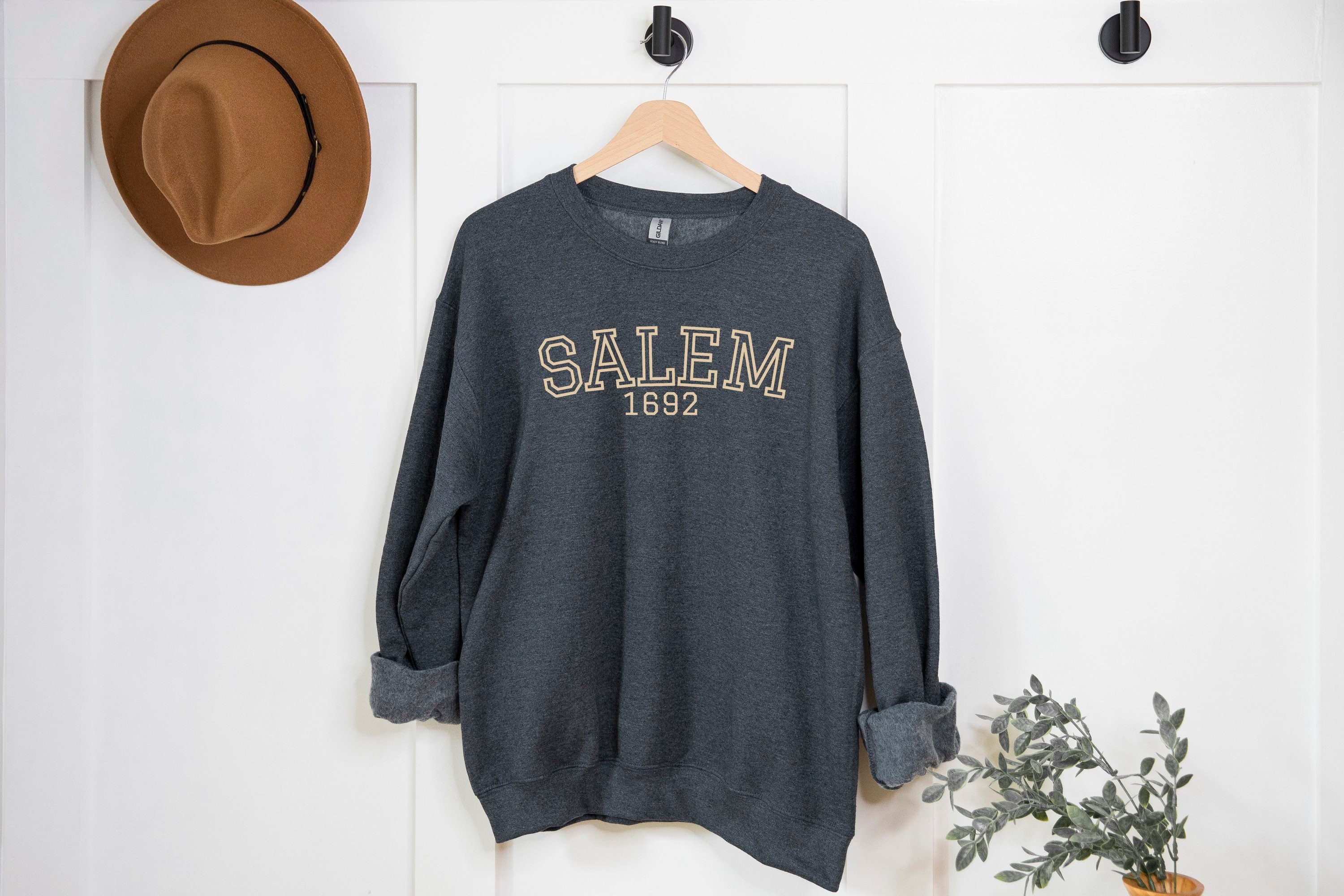 Salem Halloween Sweatshirt Witch Halloween Sweat Shirt - Etsy