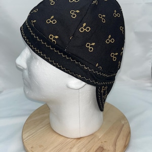 H.Potter glasses Welding Cap | welding hat | welding gear | made in USA | handmade