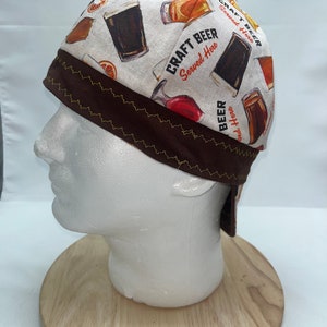 Craft beer reversible welding cap | welding hat | welding gear | welder | welders cap
