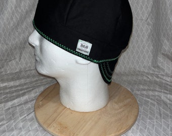 Solid black welding cap | welding hat | kromer | solid color| customize