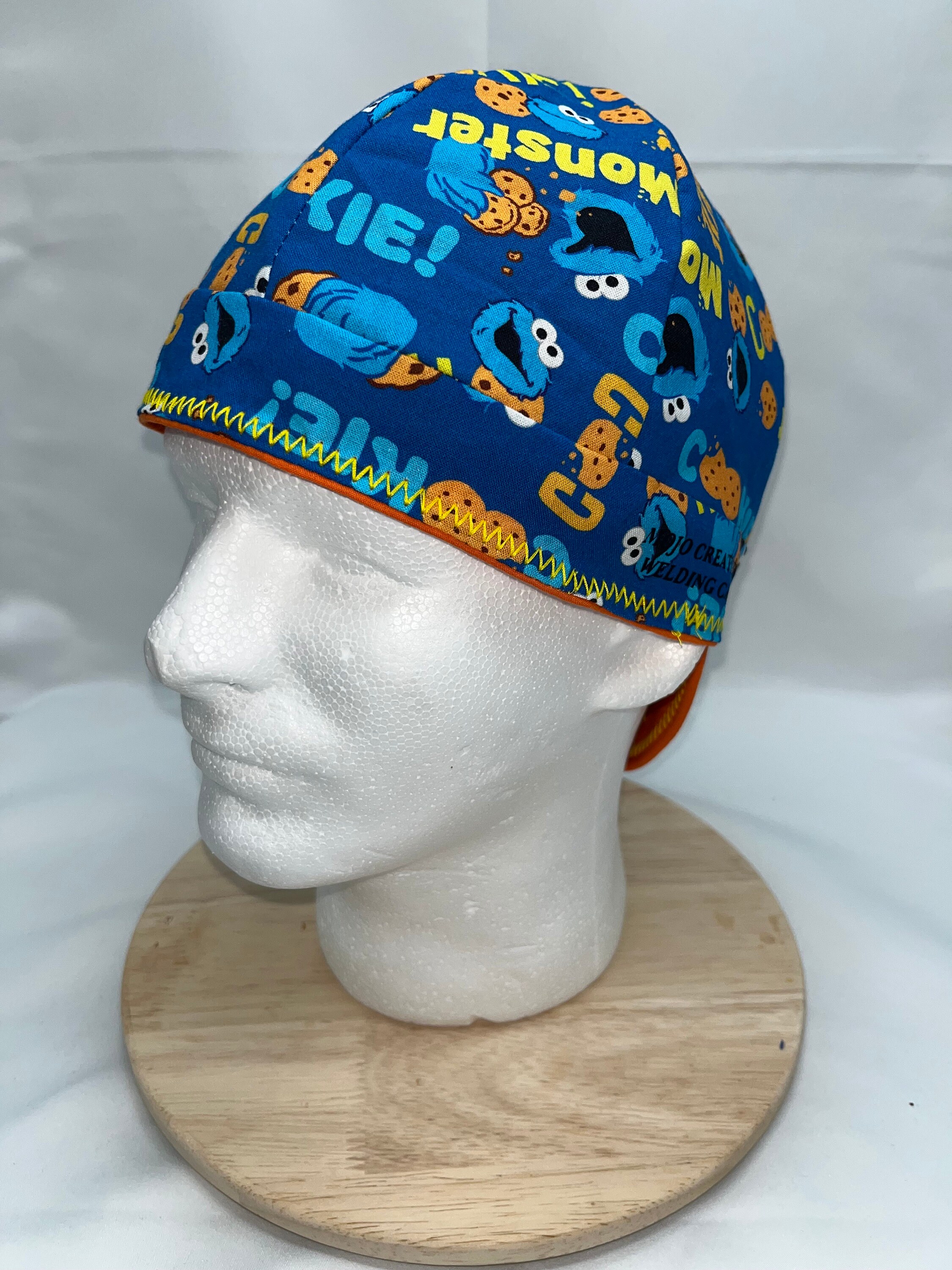 Cookie Monster Welding Cap Sesame Street Welding Hat Etsy