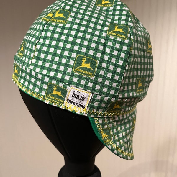 John Deere Welding Hat Etsy
