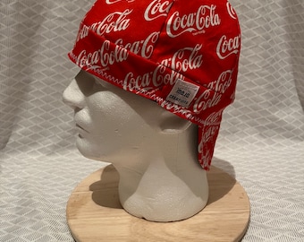 Gorra de soldadura inspirada en Coca-Cola / gorra de soldadura / kromer / bebida de coca-cola