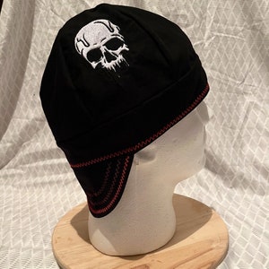 Embroidered Drip Skull welding cap | welding hat | kromer | skull | embroidered | made in USA