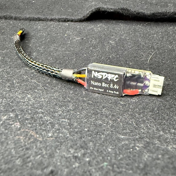 MU32 - ESC sin escobillas SCX24 / TRX4m con BEC NSDRC (configuraciones personalizadas disponibles) - Firmware AM32