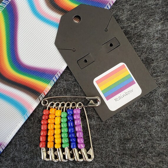 Gay cheap safety pin