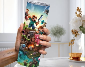 Roblox-beker, roblox-sublimatiebeker, wildbeker, Roblox Kid Cup, 20 oz sublimatiebeker,