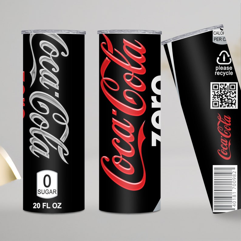 Coca Cola Zero Cup, Coca Cola Tumbler, Soda Tumbler, Coke Tumbler, Coca ...