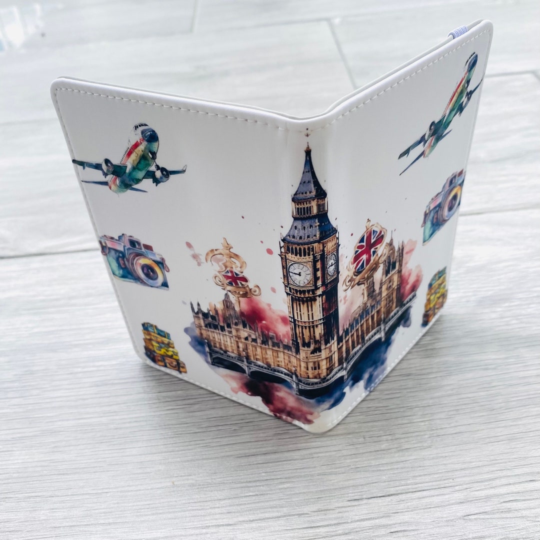 Big Ben London, Passport Cover, Passport Cover for Travelers, London