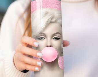 Marilyn Monroe Becher, Marilyn Monroe, Marilyn Monroe Geschenke, Marilyn Monroe Tasse, 20 Unzen Sublimationsbecher,