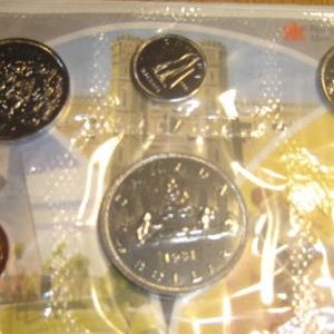1981 Canada PROOF-LIKE Six Coins PL Set