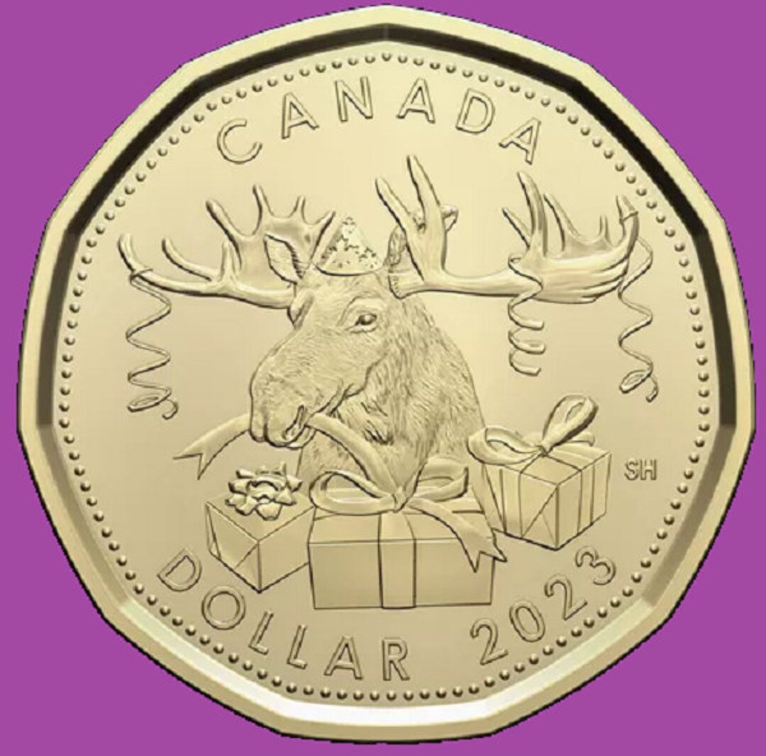2023-canadian-birthday-one-dollar-loonie-coin-unc-one-dollar-etsy