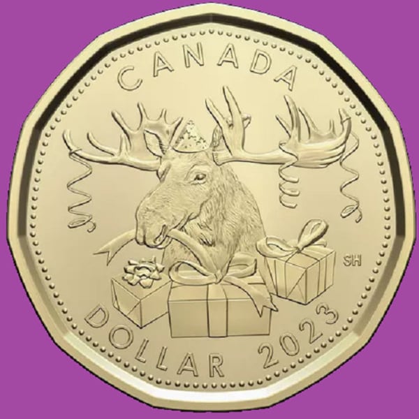 2023 Canadian Birthday One Dollar Loonie Coin. UNC. One Dollar