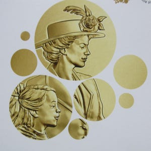 2016 Kanada Frauenwahlrecht RCM Sammlerkarte One Dollar Loonie Münze.