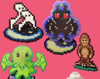 Cryptid Standee: Glow-in-the-Dark Mothman, Cthulhu & Alien Abduction