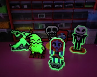Glow in the Dark Nightmare Standees: Jack, Sally, Oogie Boogie