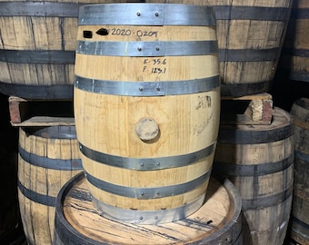 10 Gallon Bourbon or Whiskey Barrel - Freshly Dumped, Refillable Grade