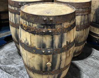 25 Gallon Barrel - Decor/Furniture Quality - Used Bourbon, Whiskey, Rum, Tequila, Gin, Beer, etc.