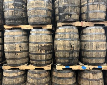 Used Bourbon Barrel - Authentic Whiskey Barrel - Furniture Quality
