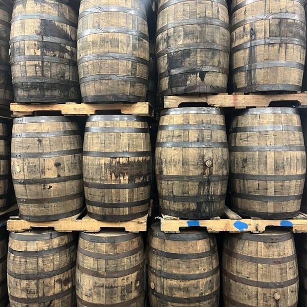 Used Bourbon Barrel - Authentic Whiskey Barrel - Furniture Quality