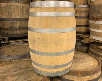 15 Gallon Bourbon or Whiskey Barrel - Freshly Dumped, Refillable Grade