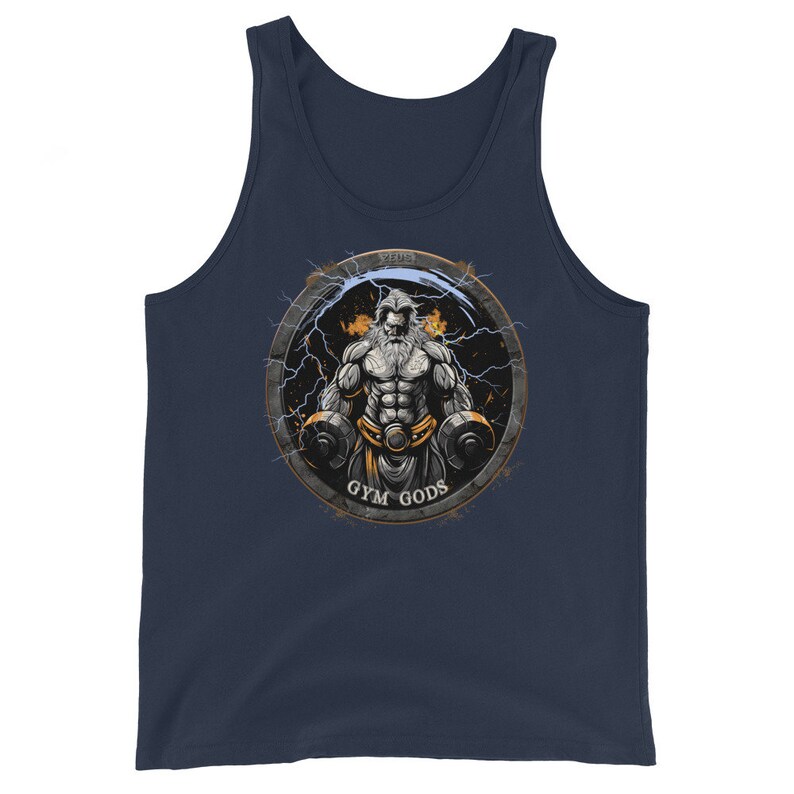 Gym Gods Zeus Workout Gym Weightlifting Crossfit Bodybuilding Clothes Greek Gods Mythology
