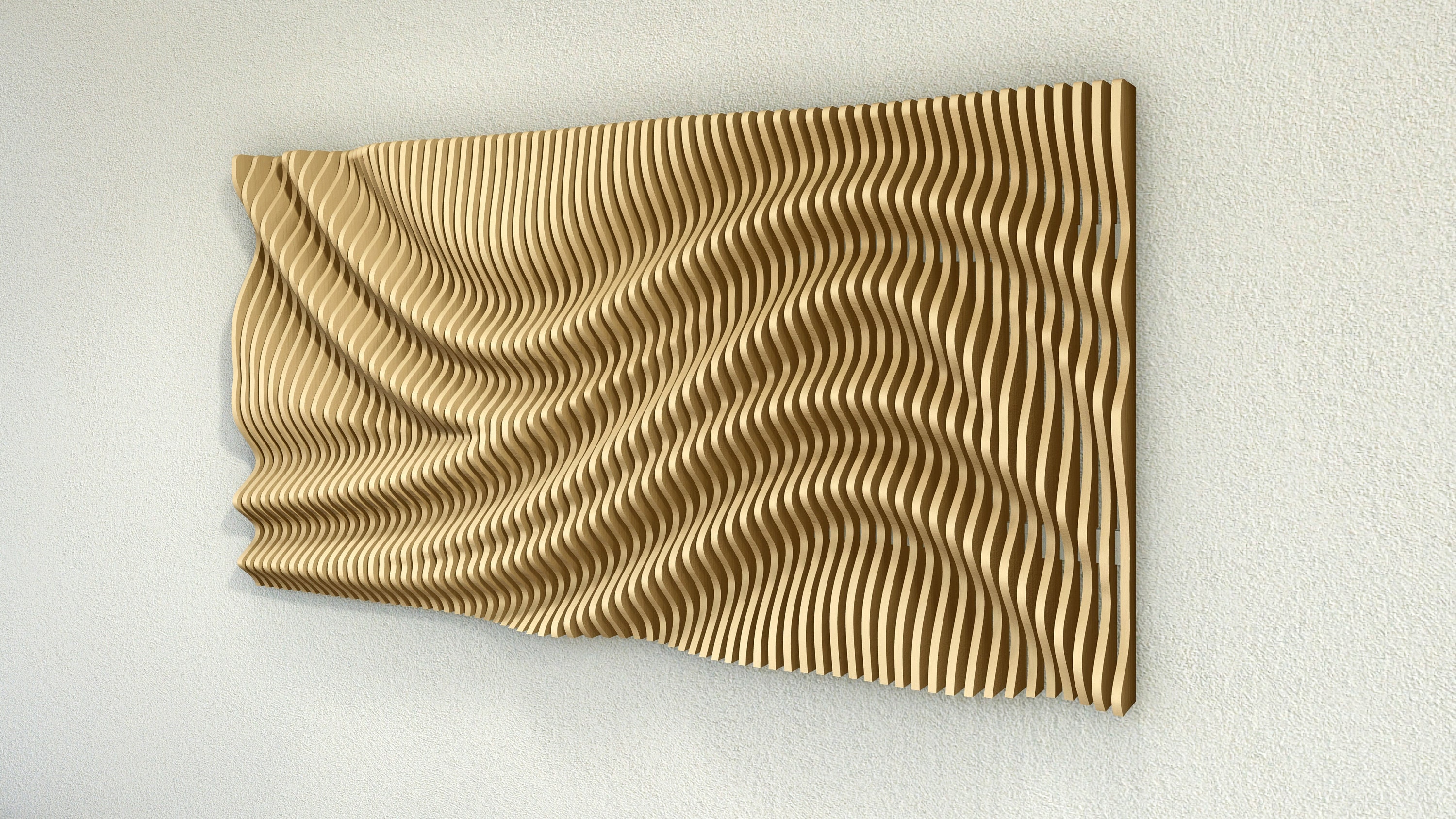 Parametric Interior Wall Art 02 Digital Files CNC Etsy