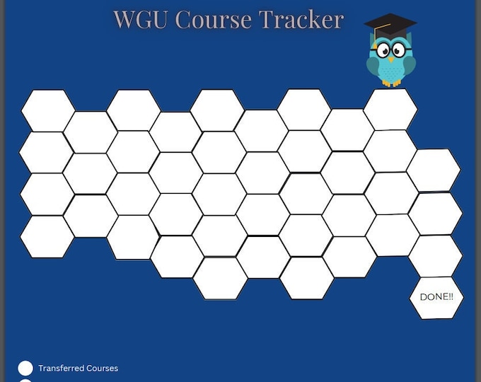 WGU BA Elem Ed Degree Tracker Degree Roadmap Wgu Course Tracker WGU Map