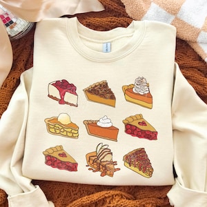 Thanksgiving Sweatshirt, Pumpkin Pie Sweatshirt, Just Here for the Pie Shirt, Holiday Sweatshirt, Womens Sweatshirt, Food Lover, Fall Shirt