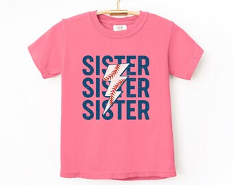 Baseball Sister Shirt, Baseball Season, Sports Fan Shirt, Kids Baseball Shirt, Baseball Snack Shirt, Baseball Kids Tshirt, Sister Tshirt