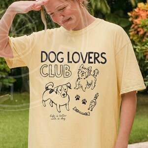 Dog Lovers Club Shirt, Dog Mom Shirt, Dog Mom Gift, Dog Lover Gift, Fur Mama Shirt, Life is Better With a Dog, Pet Lover, In My Dog Mom Era