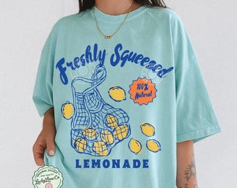 Lemonade Shirt, Lemon Shirt, Womens Summer Tshirt, Vacation Shirt, Limoncello Shirt, Italian Summer, Aesthetic Tee, Comfort Colors® Shirt
