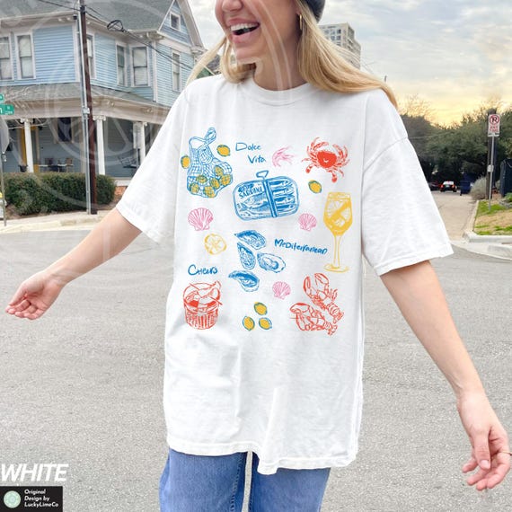 Dolce Vita Shirt, Il Mercato Shirt, Farmers Market Shirt, Fisherman Aesthetic, Sardines Shirt, Lobster Shirt, Womens Summer Tee, Italy Shirt