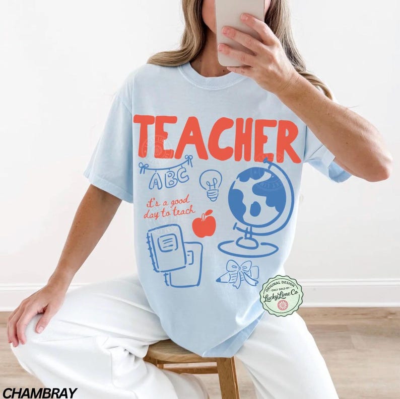 Comfort Colors Teacher Shirt, It's a Good Day to Teach, Trendy Teacher ...