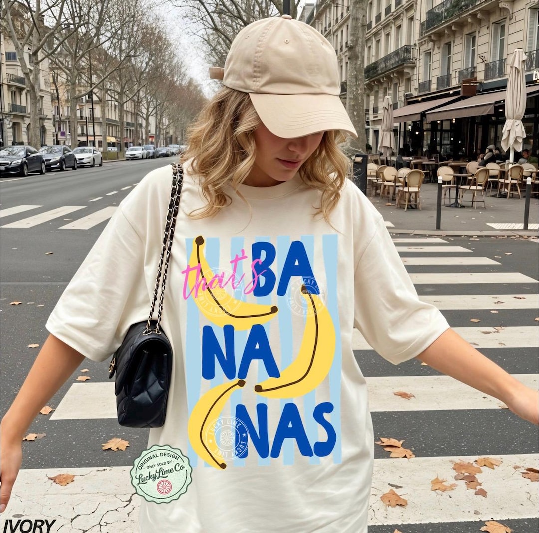 That's Bananas Shirt, Summer Fruit Tshirt, Food Pun Tshirt, Retro