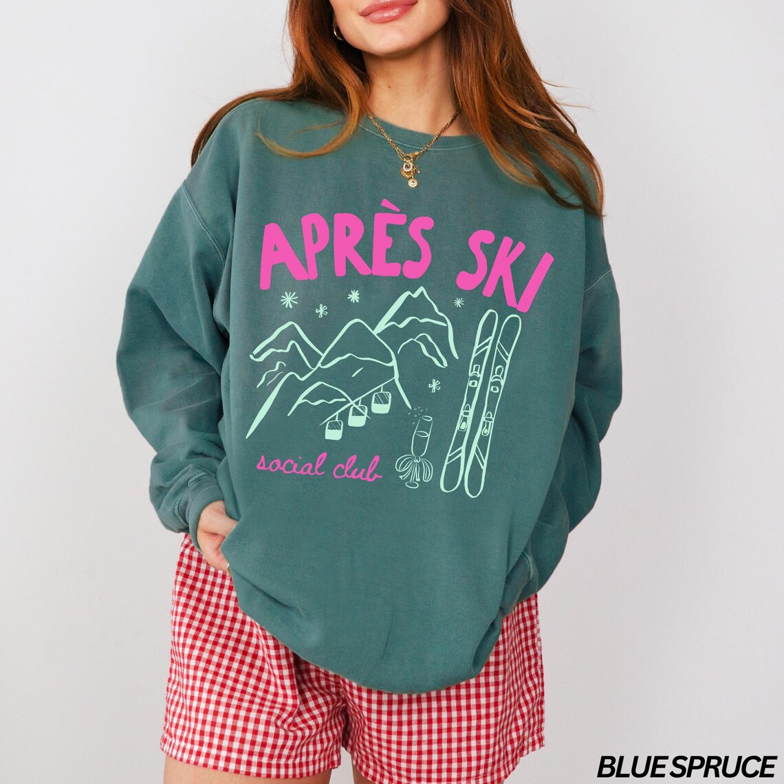 Navy Blue Extreme Ski Sweatshirt Medium main image 1