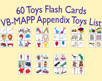 VB-MAPP Appendix List Flash Card Bundle 1000 Pictures - Etsy