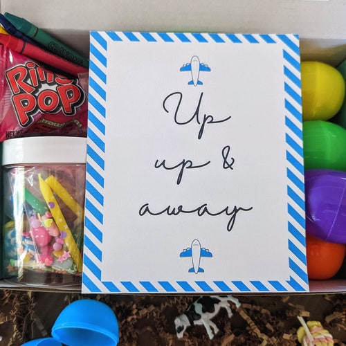 Airplane Busy Kit for Kids 310 Yrs. W/ Playdoh Activities Etsy