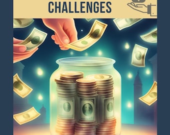 100-Day Savings Calendar & Challenge Book, Fun and Motivating - Save 10K, 31 Printable Pages Bundle