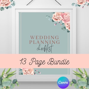 Wedding Planning Checklist Bundle