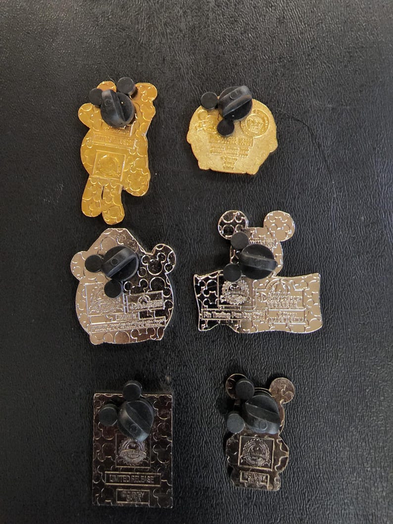 DISNEY PIN TRADING- Assorted Lot, 50, 100, 200. No Duplicates, Free Shipping. Bouns Pin. Mickey, Stitch, princess, image 2