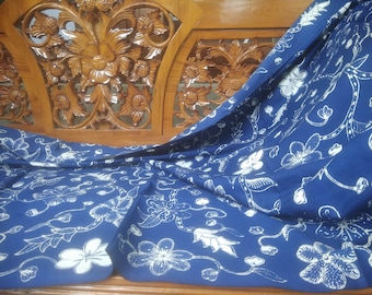 Natural Dyes Floral Batik Tulis