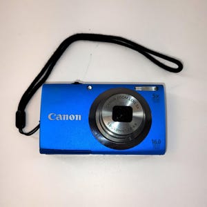 Vintage Sapphire Blue Canon Powershot A2300 PC1732 8GB - Etsy